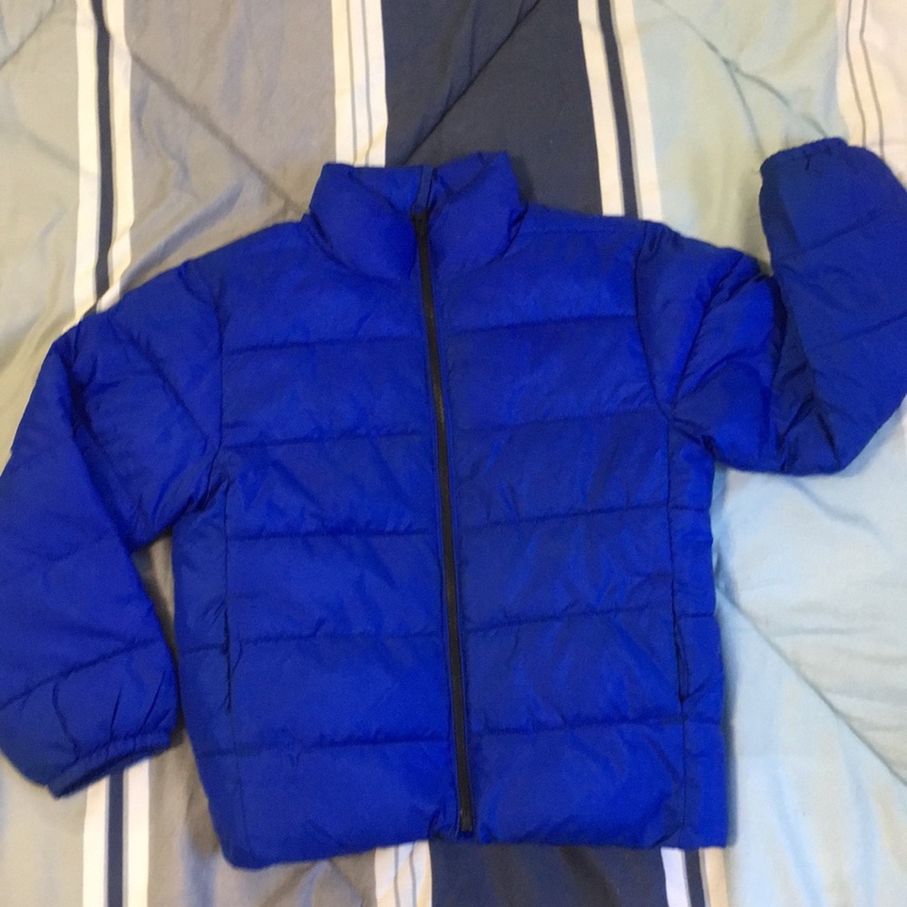 Blue Puffer Coat